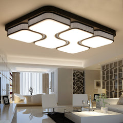 HG LED 48W Deckenlampe Warmweiß wohnzimmer