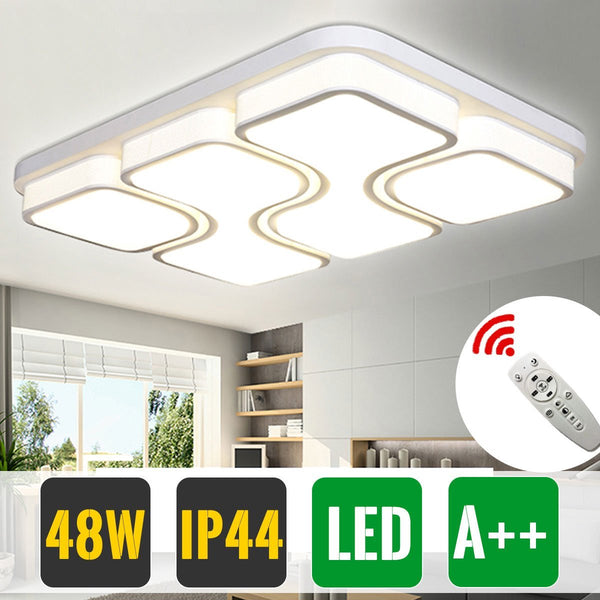 HG Deckenleuchte LED 48W Dimmbar Fernbedienung