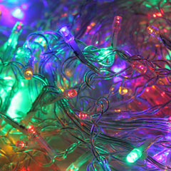 Hengda® 10m 200 LED RGB Eiszapfen Weihnachtslichterkette Lichterkette