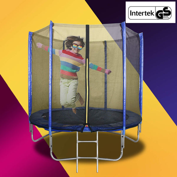 Wolketon 305cm Gartentrampolin Sporttrampolin mit Leiter