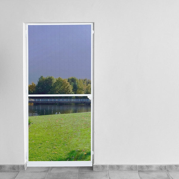 Hengda Fliegengitter 95X210Cm Tür Wasserdicht Fliegengitter Fenster Mückenschutz Gitter  Weiß Gaze Uv-Schutz