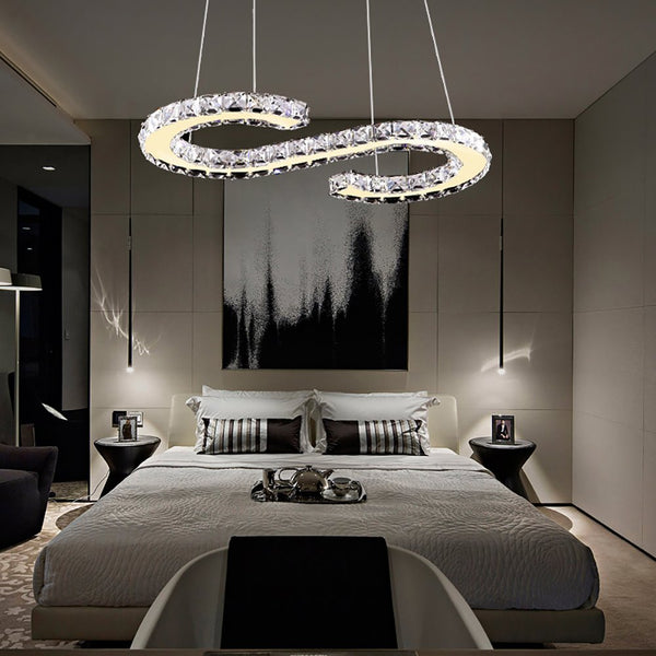 Hengda Kronleuchter 36W Hängeleuchte Warmweiß(2700-3200K) Starlight-Design