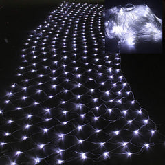 4.5 * 1.6M LED Lichternetz Lichterkette mit 300 LEDs Weihnachten mit Steuerbox Netz-ineinander greifen
