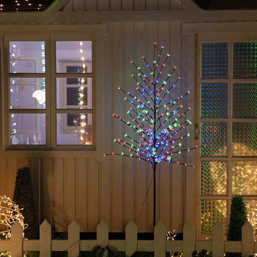 Wolketon LED Kirschblütenbaum 180cm | RGB | 160 LED Weihnachtsdekoration Lichterbaum IP44