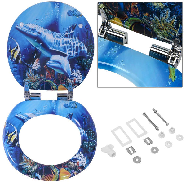Toilettensitz mit Absenkautomatik Ozean WC-Sitz