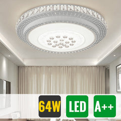 Hengda 64W LED Deckenlampe Weiß Starlight-Design