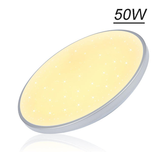 Online Shop Vingo Runde 50W LED Deckenleuchte Sternenhimmel (Kaltweiß/Warmweiß/Farbwechsel/Dimmbar)