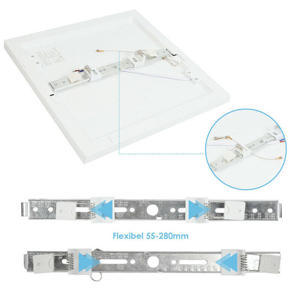 Hengda 24W LED Deckenleuchte Badlampe Wohnzimmer Deckenlampe Farbwechsel 3in1