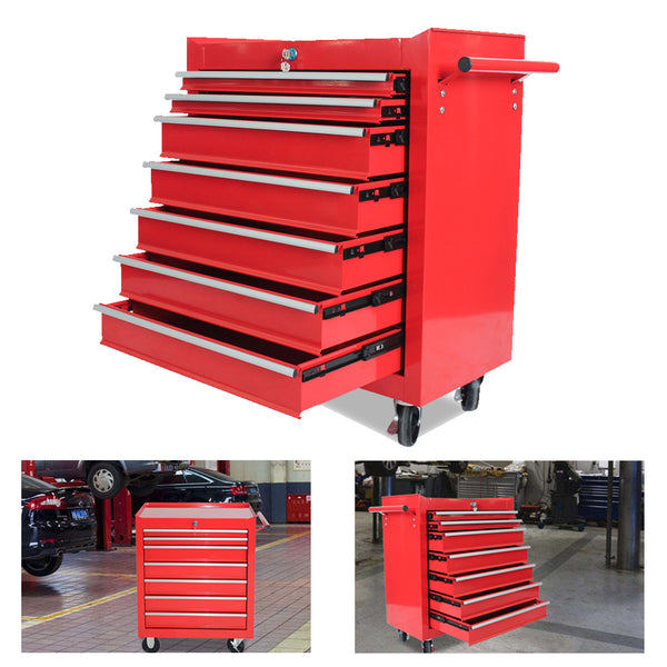 Werkstattwagen 7 Schubladen Werkzeugkiste Box