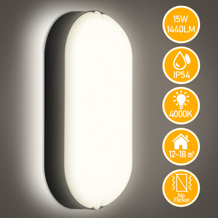  15W LED Außenleuchte Wandleuchte