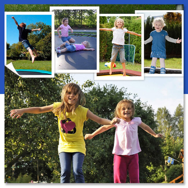 Wolketon 183cm Gartentrampolin Sporttrampolin mit Leiter