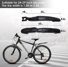 spritzschutz schutzblech fahrrad vorne Hengda Fahrrad Schutzbleche für Fahrräder mit 24-29 Zoll Steckblech-Se – Hengda Online Shop