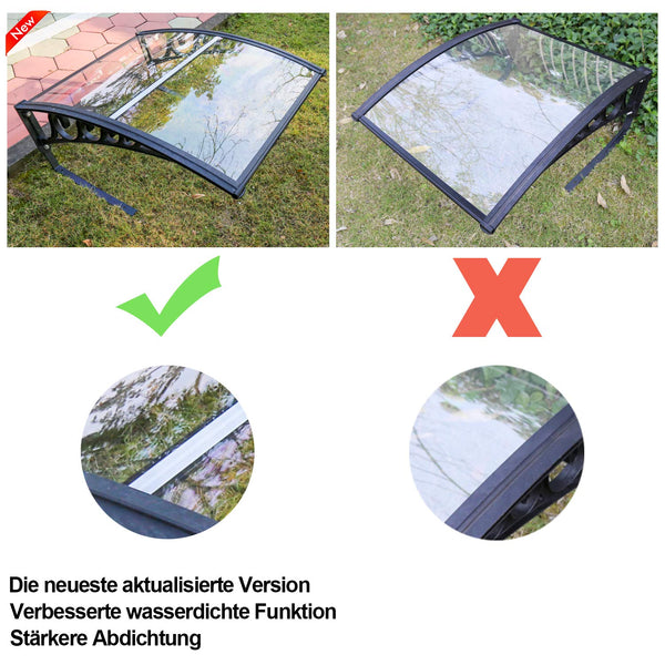 Wolketon 105 x 85 cm Mähroboter-Garage Für Dach Rasenroboter T2