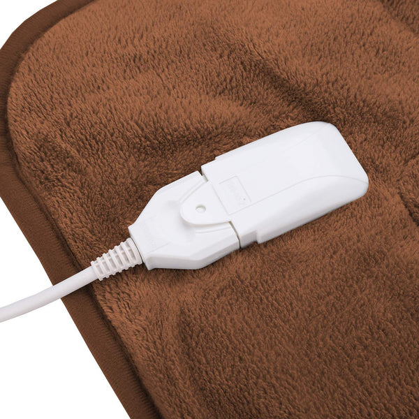 Wolketon Braun Kuschelheizdecke Heizdecke 9 Leistungsstufen Timer Funktion