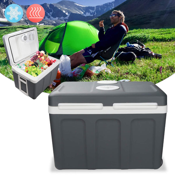Wolketon 45L WÄRMT und KÜHLT 2in1 Kühlbox Elektrokühlbox