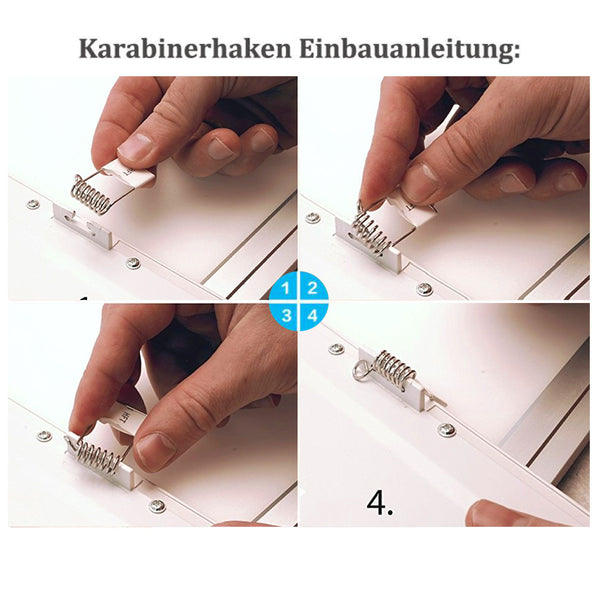 5x 18W Eckig LED Panel Einbauleuchten 3 in 1 Farbwechsel