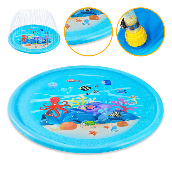 Wasserspielmatte Blau