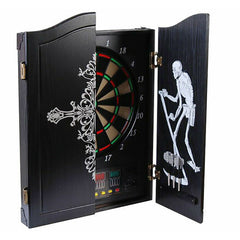 NEU Board Dartscheibe Dartspiel Elektronische Dartboard Darts mit 4 LED-Anzeige