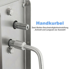 5 Liter Wurstfüllmaschine Wurstfüller Wurst Vertikale Edelstahl Wurstmaschine