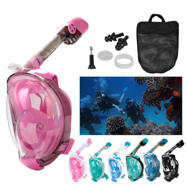 Schnorchelmaske Vollmaske Tauchmaske Easybreath Tauchmaske Anti Leak