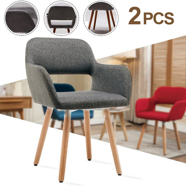 2 / 4 x Stuhl (mit Einbauzubehör) Grau