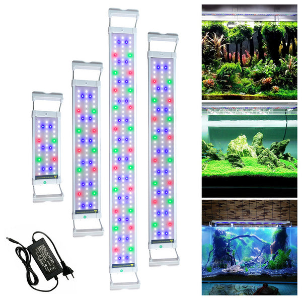 LED Aquarien Beleuchtung 6W for 30-50cm Tank/ 11W for 50-70cm Tank/ 18W for 75-95cm Tank/ 25W for 95-115cm Tank