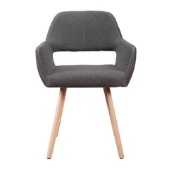 2 / 4 x Stuhl (mit Einbauzubehör) Grau
