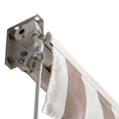 2.5*2M/ 3*2.5M/ 3.6*3M Halbe Kassettenmarkise Beige / Anthrazit