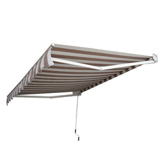 2.5*2M/ 3*2.5M/ 3.6*3M Halbe Kassettenmarkise Beige / Anthrazit