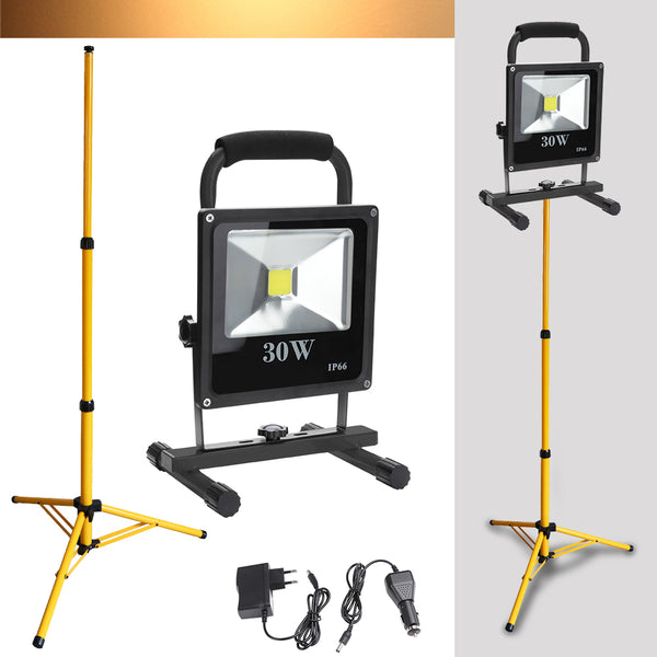 hengda-30w-led-warmweiss-schwarz-akku-strahler-mit-teleskop-stativ