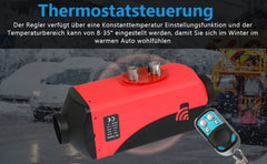 Hengda 5KW 12V Diesel Standheizung Luftheizung Heizung Auto Air Heater –  Hengda Online Shop