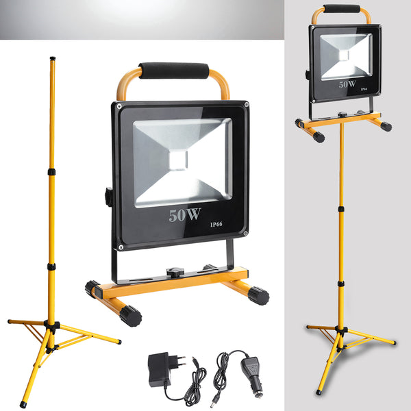 hengda-50w-led-kaltweiss-gelb-akku-strahler-mit-teleskop-stativ