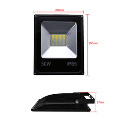 Hengda LED Fluter 50W Kaltweiß Außenbeleuchtung