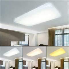 Online Shop Vingo 30W/60W 3in1 LED Deckenlampe Quadrat Starlight Effekt