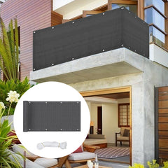 Balkonsichtschutz Doppelseitige Beschichtung Witterungsbeständig Garten Doppelseitiger Druck Balkonstoff Sonnenschutz