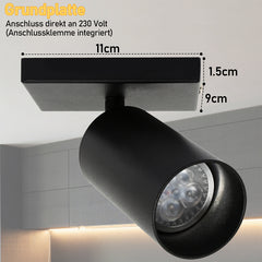 Deckenstrahler GU10 4W