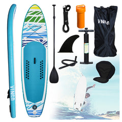 Hengda Surfboard 3-teiliges Aufblasbares Sup Board mit Pumpe 305-330cm Kajak-Sitz