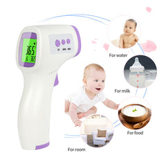 Hengda LCD Digital Infrarot Kontaktloses Forehead Temperaturmesser Stirn Baby Körper Nicht-Kontaktieren Fieber Digitales Thermometer