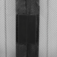 Insektenschutz Magnetisch 90x210 CM Schwarz