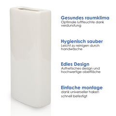 Hengda 4er / 8er / 12er Verdunster Keramik Heizung Heizkörper Keramik für Flachkühler Luftbefeuchter
