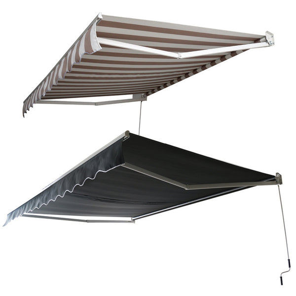 2.5*2M/ 3*2.5M/ 3.6*3M Halbe Kassettenmarkise Beige / Anthrazit