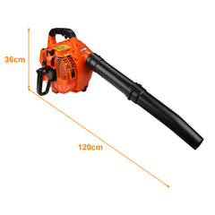 Hengda 4 Funktionen mit Fangsack 50L Elektro Laubsauger 3 in1 Funktion Bläser Sauger Motor