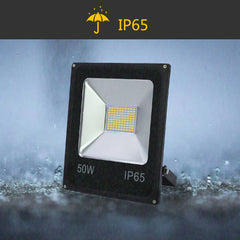 Hengda LED Fluter 50W Kaltweiß Außenbeleuchtung