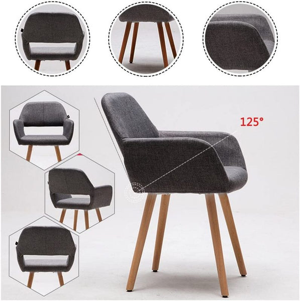 2 / 4 x Stuhl (mit Einbauzubehör) Grau