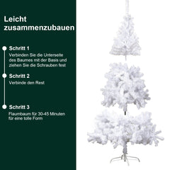 Hengda Weihnachtsbaum 120-210cm Baum Christbaum PVC Tannenbaum Tanne Baum künstlicher