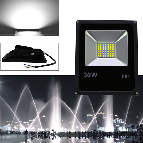 Hengda LED Fluter 30W Kaltweiß Außenbeleuchtung