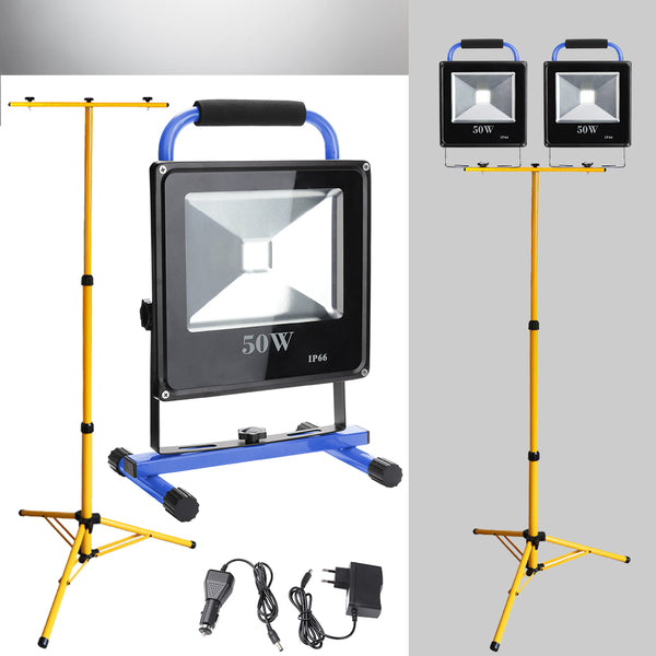 hengda-2x-50w-led-kaltweiss-blau-akku-strahler-mit-teleskop-stativ