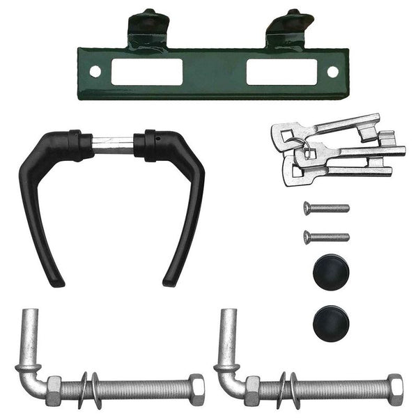 Gartentür Zaun Verzinkt Stahlrohr Zäune Tür 100/125/160 cm