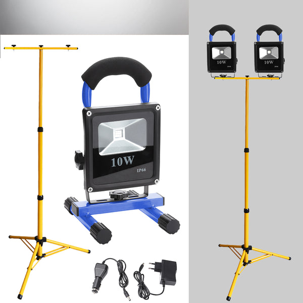 hengda-2x-10w-led-kaltweiss-blau-akku-strahler-mit-teleskop-stativ