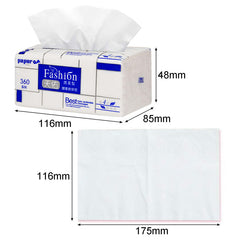 5-15er Pack Toilettenpapier 300 Blatt/Beutel WC-Papier 4 Lagig Zelltoff hygienisch Klorollen aus Bambus